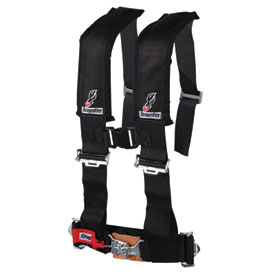 Dragonfire Racing 4 Point H Style Harness With Sternum Clip